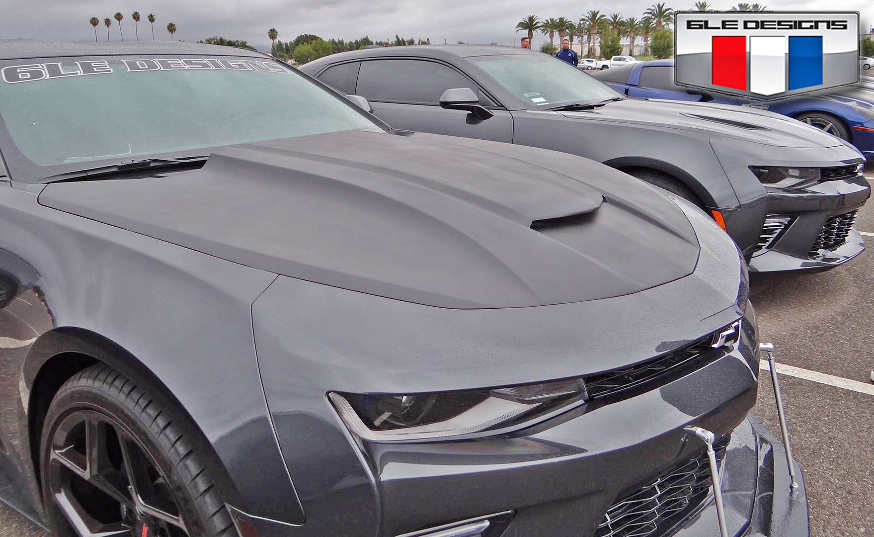 2016 Camaro COPO Style Hood SS RS Cowl 2017 Cold Air Scoop Vent 1SS 2SS